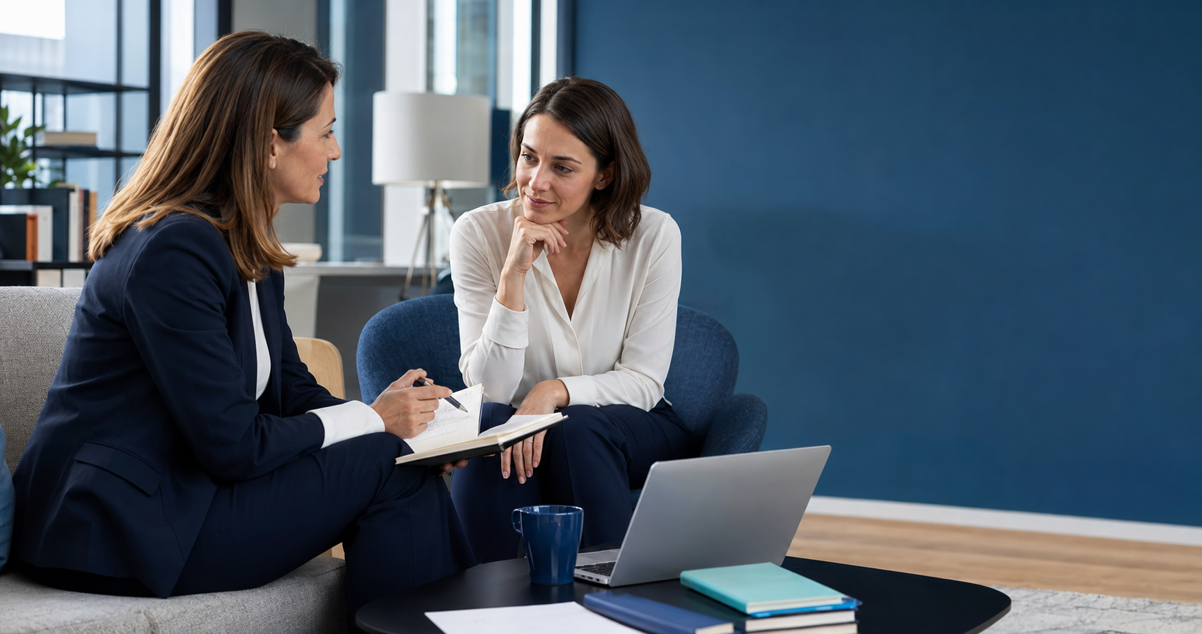 Professioniste in un percorso di coaching e mentoring What Women Work